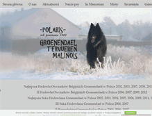 Tablet Screenshot of hodowla-polaris.pl